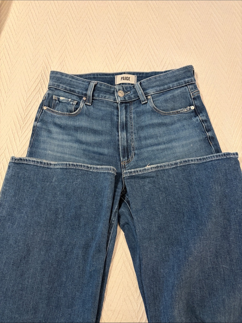 PAIGE Anessa 31” medium blue women’s denim - Picture 7 of 7